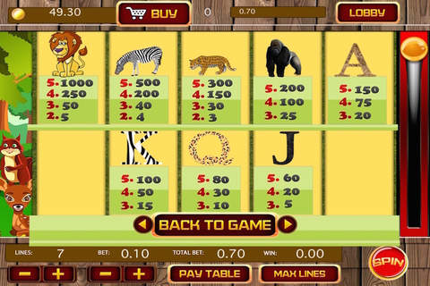 "A+" Tiny Tap Slot Disco Zoo Story With Friends : Animal Voyage in the Littlest Mini Casino Pro screenshot 4