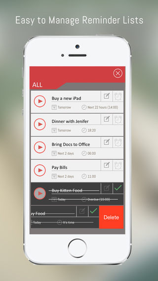 Eazy Reminder - 用自己的声音提醒自己[iPhone]丨反斗限免