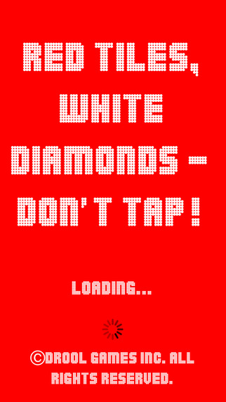 Red Tiles White Diamonds - Don't Tap