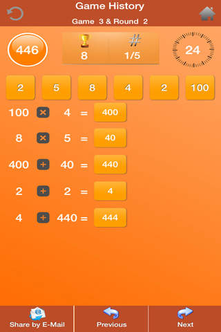 Countdown Numbers Game Lite screenshot 4