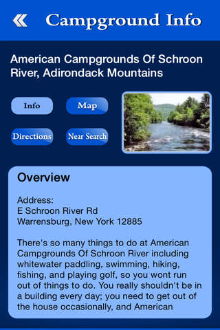 New York Campgrounds Guide screenshot 3