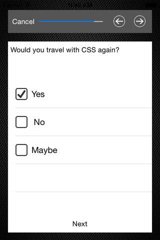 CSS Tour Survey screenshot 3