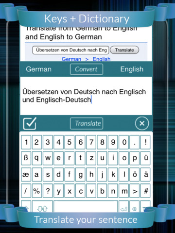 【免費書籍App】German Eng Dic + Keys (English to German & German to English)-APP點子