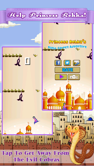 【免費遊戲App】Princess Rehka's Magic Carpet Adventure - Ads FREE-APP點子