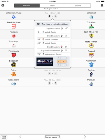 免費下載運動APP|Iranian Football PRO League - PERSIAN GULF CUP - Check fixtures, results, standings, scorers and videos with one tap only app開箱文|APP開箱王