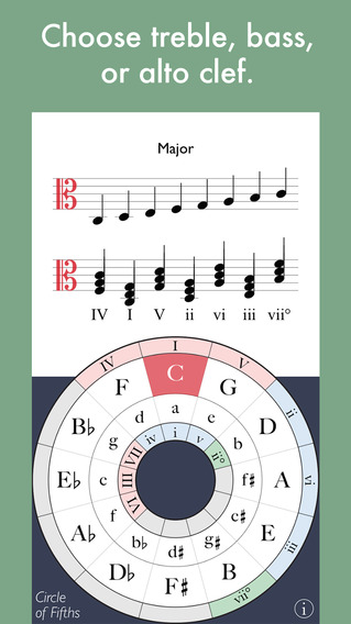 【免費音樂App】Circle of Fifths - music theory reference-APP點子