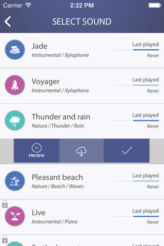 Oceen - Guided Relaxation, Peace and Sleep Assistant screenshot 3