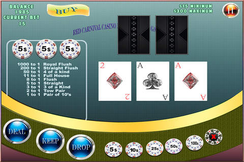 Red Las Vegas Casino Funkly Casino Sexy Card Game Pro screenshot 3