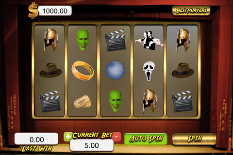 AAA Cinema Movies Slots - Ace Twin Spin Casino Game FREE screenshot 2