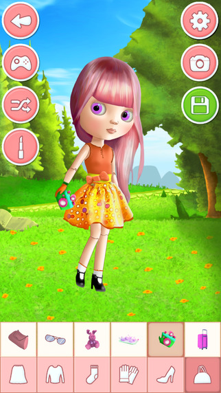 【免費遊戲App】Dress up fashion dolls - make up games-APP點子