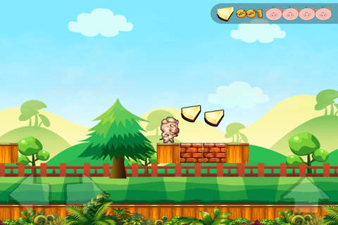 Cute Pig Run - Free Running & Jumping Game screenshot 2