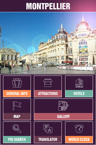 Montpellier Offline Travel Guide screenshot 2