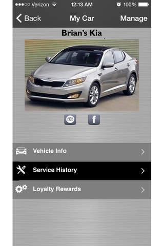 University Mazda Kia screenshot 2