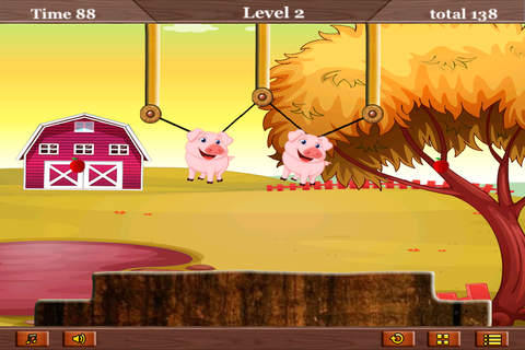 Rope The Piggies At The Farm Pro screenshot 4