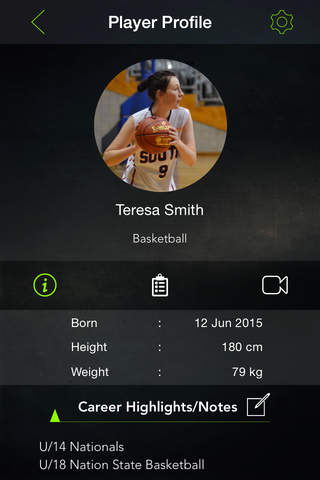 Athlete Profile screenshot 3