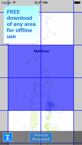 免費下載交通運輸APP|Aqua Map Maldives - Marine GPS Offline Nautical Charts for Traveling Boating Fishing and Sailing app開箱文|APP開箱王