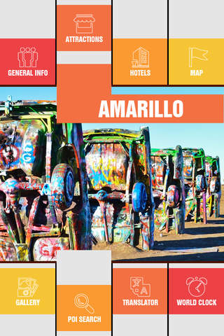 Amarillo City Offline Travel Guide screenshot 2