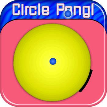 Circle pong : Amazing classic bouncing ball game keep the ball in center! LOGO-APP點子