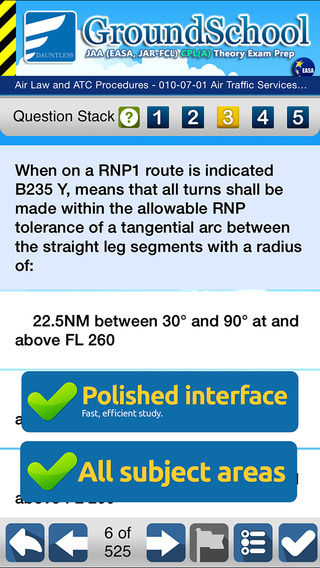 【免費教育App】GroundSchool JAA CPL Airplane Theory Exam Preparation-APP點子