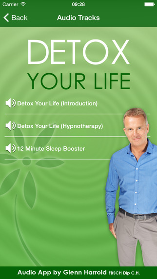 【免費健康App】Detox Your Life by Glenn Harrold: A Self-Hypnosis Affirmation Meditation-APP點子