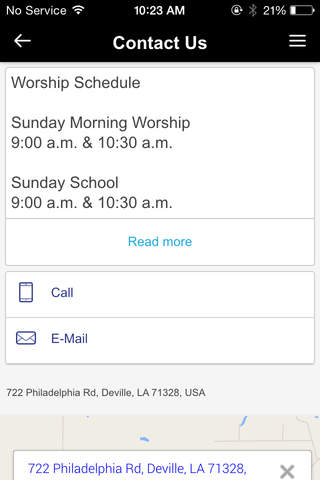 Philadelphia Baptist Church Pineville screenshot 4