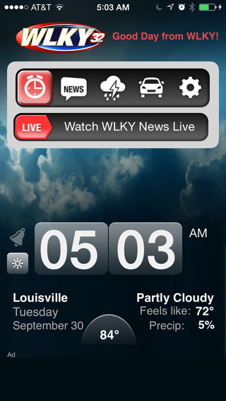 【免費生活App】Alarm Clock WLKY Louisville-APP點子