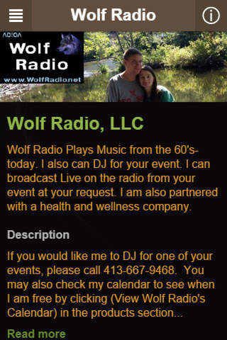 Wolf Radio screenshot 2