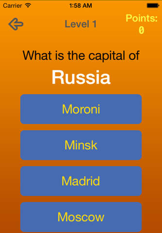 Ultimate Capitals Quiz. World Geography Trivia Game - Learn countries capitals in a fun and interactive way screenshot 3