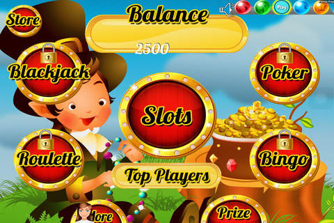 Lucky Leprechaun Slots Pro Play Casino screenshot 2