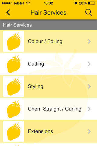 Yellow Strawberry Hair & Beauty screenshot 4