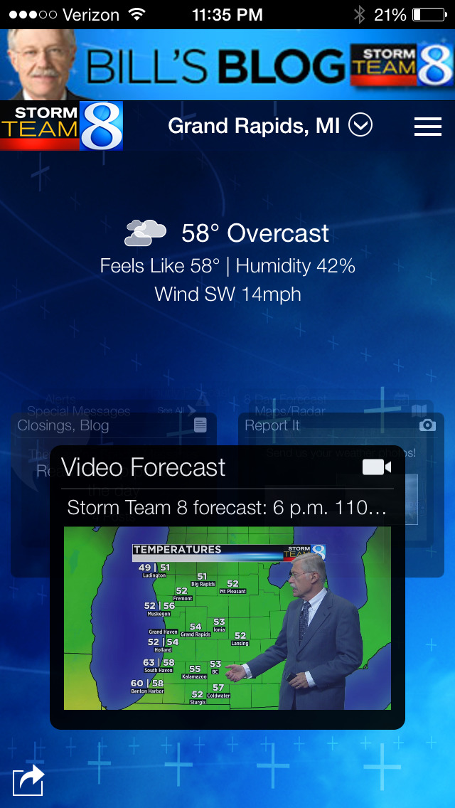 App Shopper Storm Team 8 WOOD TV8 Weather (Weather)