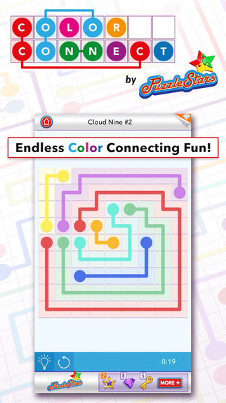 Color Connect by PuzzleStars ~ the ultimate line drawing flow puzzle free