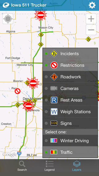 【免費旅遊App】Iowa 511 Trk-APP點子