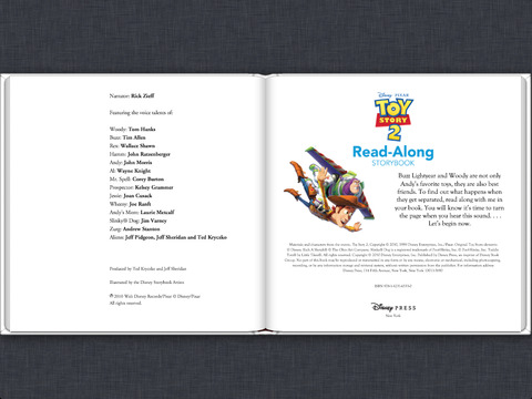 toy story 2 book read along