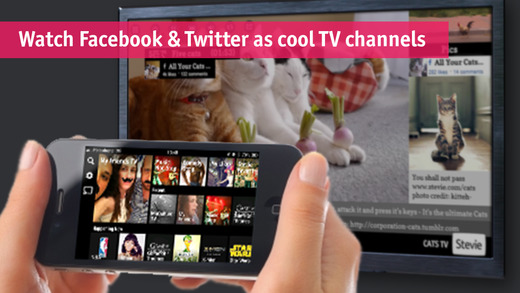 Stevie for Chromecast and AppleTV - Watch Twitter on TV iOS