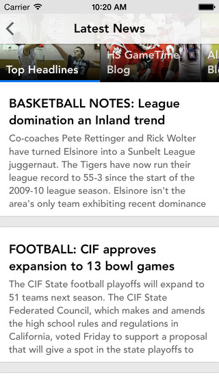 【免費新聞App】Inland HS GameTime-APP點子