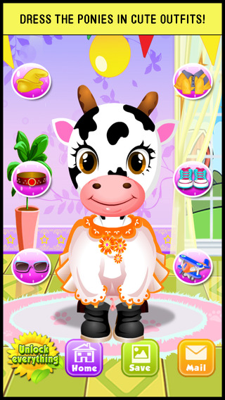 【免費遊戲App】A Baby Pony Little Pet Spa Doctor - my pets vet hair salon & makeover dress up games for girls kids-APP點子