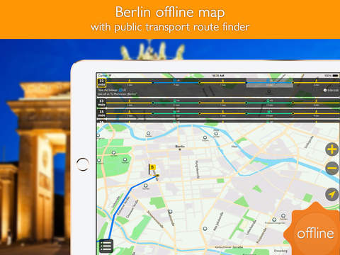 免費下載交通運輸APP|Berlin offline map with public transport route planner for my journey app開箱文|APP開箱王