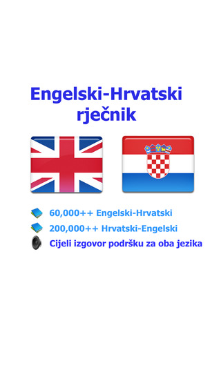 Croatian English dictionary - Hrvatski Engleski rječnik