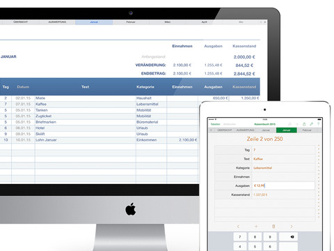 【免費生產應用App】Kassenbuch 2015 für Numbers-APP點子