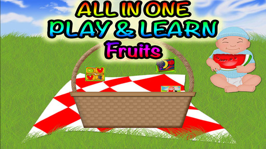 Fruits Fun Preschool Learning Experience All In One Games Collection