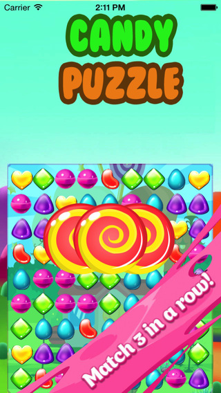 【免費遊戲App】Candy Puzzle : Mash and Crush the Beany et Gummy to complete this match 3 mania Game-APP點子