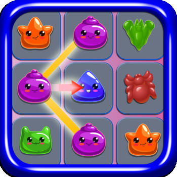 Jelly Blaze Mania - Bubbles and Diamonds Match-3 Puzzle FREE LOGO-APP點子