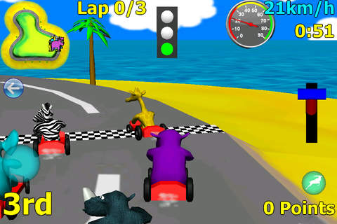 Wild Animal Racing screenshot 2