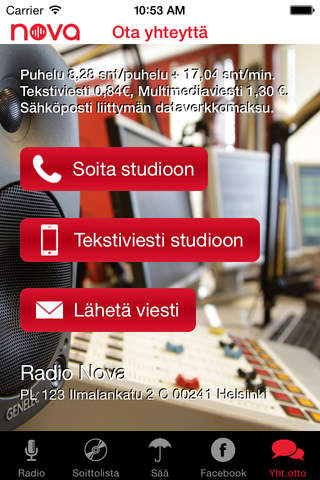 Radio Nova screenshot 3