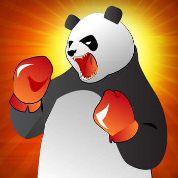 Real Ninja Panda Boxing GRAND - The Big Animal Street Fighting Game LOGO-APP點子