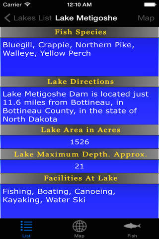 North-South Dakota Lakes - Fishing screenshot 2