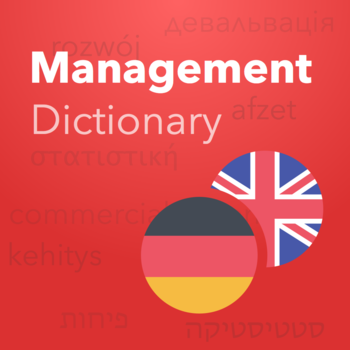 Verbis Dictionary - English – German Dictionary of Management Terms. Deutsch — Englisch Wörterbuch der Management Begriffe 商業 App LOGO-APP開箱王