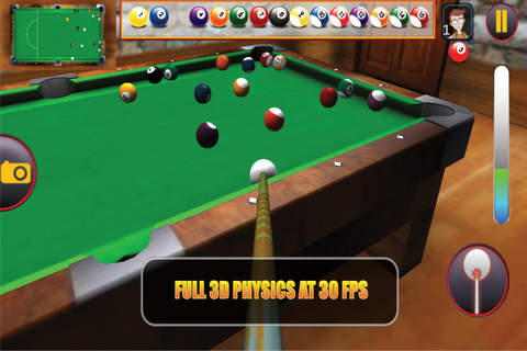 8 Ball Billiards Snooker - Cue Club Pool Simulator screenshot 4