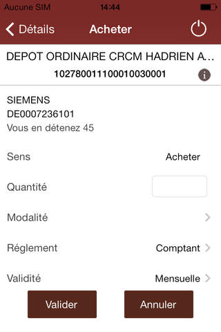 CIC Banque Privée en ligne screenshot 4